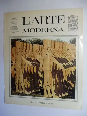 Russoli, Franco, Alberto Boatto und Renata Negri: L`ARTE MODERNA. Settimanale N. 112 Vol. XIII. ALBERTO BOATTO: POETICHE EUROPEE DELL`OGGETTUALITA *. 