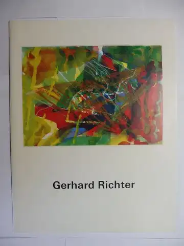 Wilmes, Ulrich: Gerhard Richter - Eine Einführung in sein Werk und Schaffen von Ulrich Wilmes, Frankfurt *. 