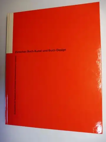 Kermer, Wolfgang: Zwischen Buch-Kunst und Buch-Design. Buchgestalter der Akademie und ehemaligen Kunstgewerbeschule in Stuttgart. Werkbeispiele * und Texte. Ausgewählt und herausgegeben von Wolfgang Kermer. Mit zahlr. Beiträge. 