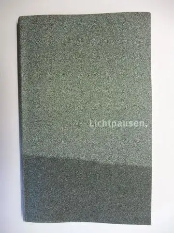 Hölzl *, Elisabeth und Gina Klaber-Thusek *: Elisabeth Hölzl * Lichtpausen, lückenhaft / Gina Klaber Thusek - Eliografie, incomplete. 2 Teile in 1 Band. Ausstellung - Mostra Kunst Meran Merano Art Deutsch / Italiano. 