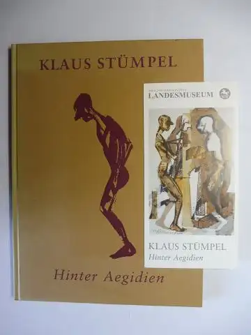 Biegel (Vorwort), Gerd, Dr. Jürgen Schilling Klaus Stümpel * u. a: KLAUS STÜMPEL. Hinter Aegidien. Neue Arbeiten - Collagen, Figuren. + AUTOGRAPH *. Erschienen zur Ausstellung im Braunschweigischen Landesmuseum 2001. 