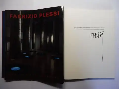 Haenlein (Hrsg.), Carl und Carsten Ahrens (Texten): FABRIZIO PLESSI * - DER HÄNGENDE WALD / L`ANIMA DELLA MATERIA. + AUTOGRAPH. Ausstellung / Esposizione 1999/2000. KESTNER GESELLSCHAFT Hannover. 