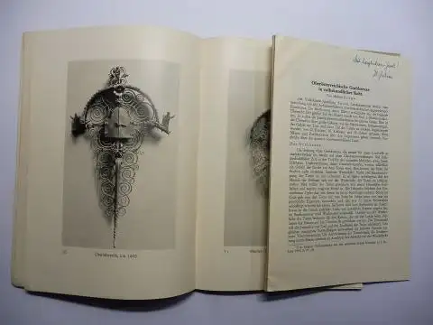 Ringler, Josef und Helene Grünn (2) *: Schmiedeeiserne Grabkreuze. Eine Auswahl vom Ausklang der Spätgotik bis zum Empire. + AUTOGRAPH. + BEILAGE. 
