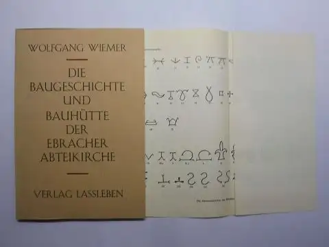 Wiemer, Wolfgang: DIE BAUGESCHICHTE UND BAUHÜTTE DER EBRACHER ABTEIKIRCHE 1200-1285 *. 