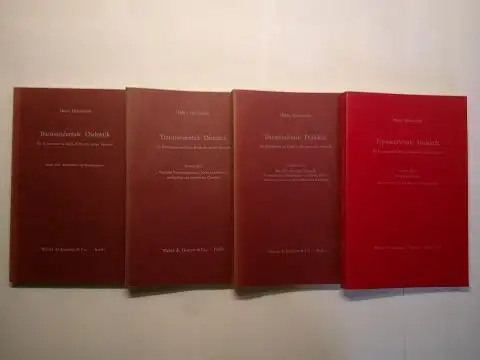 Kant *, Immanuel und Heinz Heimsoeth *: Heimsoeth, Heinz *  Transzendentale Dialektik. Ein Kommentar zu Kants Kritik der reinen Vernunft. Erster Teil: Ideenlehre und Paralogismen // Zweiter Teil: Vierfache Vernunftantinomie; Natur und Freiheit; intelligib