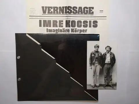 Kocsis *, Imre und John Anthony Twaites (Beilage): IMRE KOCSIS * Ausstellungskatalog Galerie Neuhaus, München 1968. Quer 4° (25 x 30 cm). 9 Blatt. Or.. 