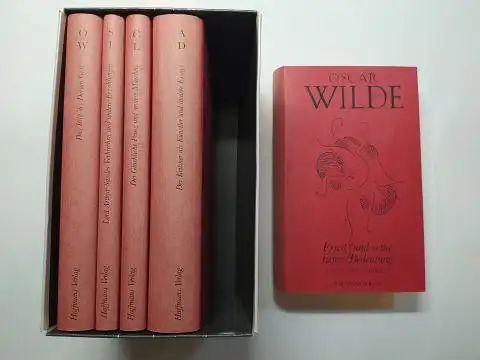 Wilde, Oscar, Urs Jakob und Hans Wolf (Neu übersetzt): OSCAR WILDE "Neue Zürcher Ausgabe". Werke in 5 Bänden. Band 1: Das Bild des Dorian Gray.. 