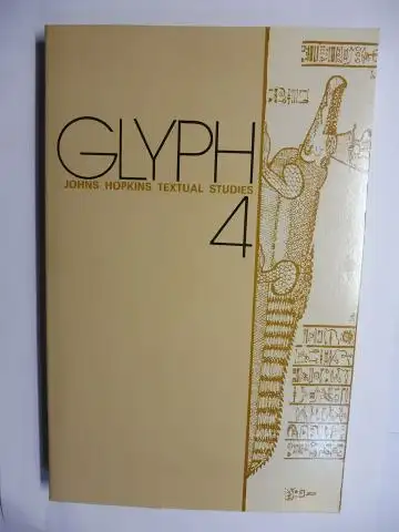 Weber (Autogr.), Samuel and Henry Sussman: GLYPH 4 *. + AUTOGRAPH *. Mit Beiträge / With contributions. 