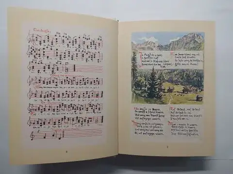 Mautner *, Konrad: STEYERISCHES RASPELWERK. Vierzeiler, Lieder und Gasslreime aus Gössl am Grundlsee. In Wort und Weise gesammelt, aufgeschrieben und mit Bildern versehen von Konrad.. 