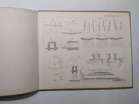 Goulard-Henrionnet: Guide du Géomètre pour les Opérations d`Arpentage et le Rapport des Plans. ATLAS *. 