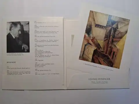 Utermann, Antje: LYONEL FEININGER - Ölbilder - Aquarelle - Zeichungen *. 