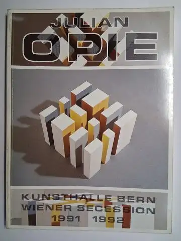 Loock, Ulrich und Julian Opie *: JULIAN OPIE *. KUNSTHALLE BERN (26.10-1.12.1991) - WIENER SECESSION (26.02.-29.03.1992). Deutsch / English. 