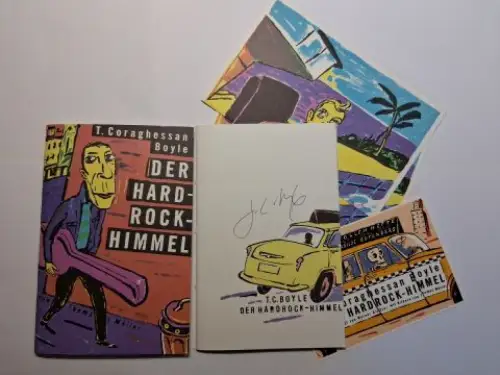 Boyle, T.C. (Coraghessan), Thomas M. Müller (Illustr.) und Armin Abmeier (Hrsg.): T. Coraghessan Boyle: Der Hardrockhimmel. + AUTOGRAPH *. Die Tollen Heft (Armin Abmeier, Hrsg.). Das sechzehnte Heft (16.). 