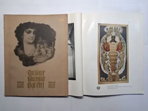 Schilling & Graebner Dresden (1) und Julius Hoffmann (Verleger/Hrsg.): Dresdner Kuenstler (Künstler) Heft 1 / Heft 2 u. 3. Sonderheft d. modernen Bauformen. 2 BÄNDE. 