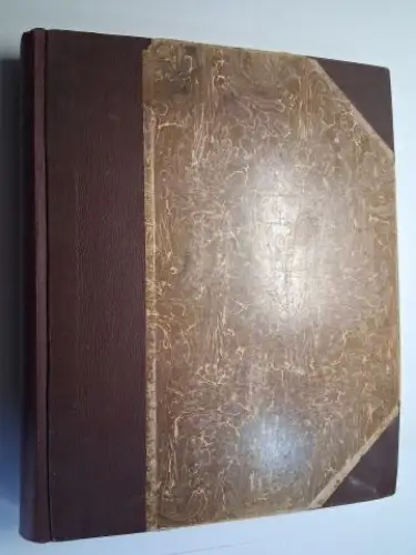 Gmelin (Redaction), L: Kunst und Handwerk. Zeitschrift des Bayerischen Kunstgewerbevereins zu München. 60. Jahrg. 1909/1910 *. + Original.-Teil mit Umschläge, Anzeigen, Prospekte. 