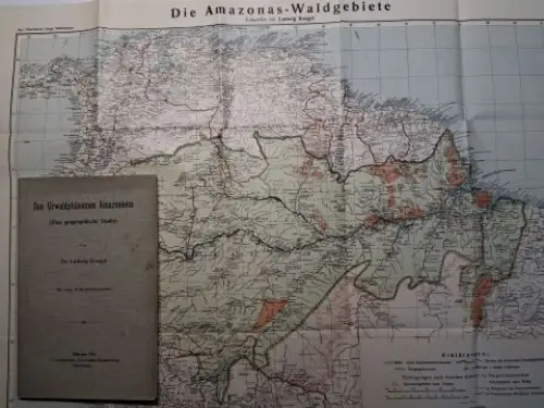 Koegel, Dr. Ludwig: Das Urwaldphänomen Amazoniens (Eine geographische Studie) von Dr. Ludwig Koegel. Mit einer Waldverbreitungskarte. 