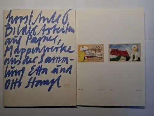 Stangl, Etta und Otto, Horst Antes * Herbert Meyer-Ellinger u. a: HORST ANTES - Bilder, Arbeiten auf Papier, Mappenwerke aus der Sammlung ETTA und OTTO STANGL *. 