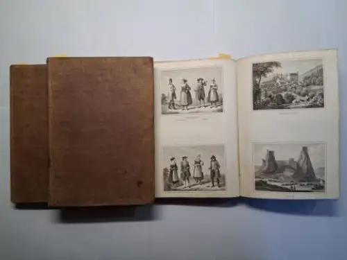 Schmidt, A.A: Das Kaiserthum Oesterreich. Beschrieben von A. A. Schmidt. Band 1: Das Erzherzogthum Oesterreich mit Salzburg / Das Herzogthum Steiermark (Steyermark) // Band 2:.. 
