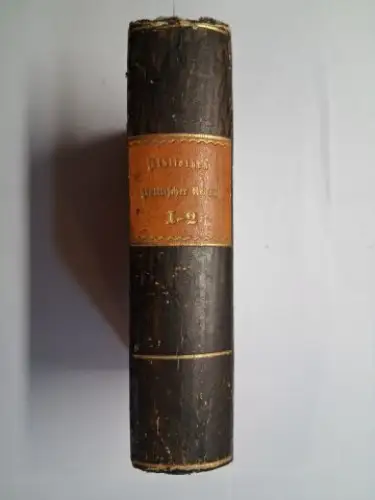 Vossische Buchhandlung (Voss): Bibliothek Politischer Reden aus dem 18ten und 19ten Jahrhundert. Neue Ausgabe. Erster  / Zweiter Band (von 6) in 1 Band. 