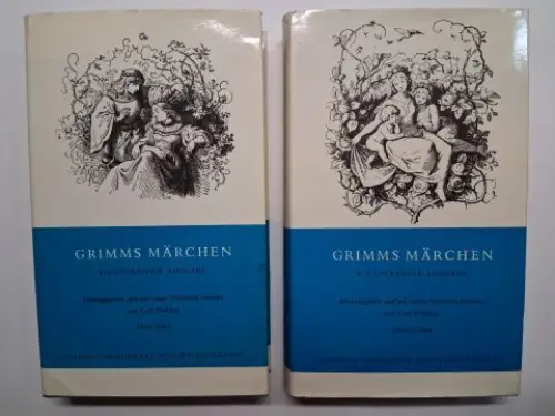 Grimm, Brüder und Carl Helbling (Hrsg.): KINDER- UND HAUSMÄRCHEN (GRIMMS MÄRCHEN) GESAMMELT DURCH DIE BRÜDER GRIMM. Mit Illustrationen von Ludwig Richter und Moritz von Schwind. 2 BÄNDE. 