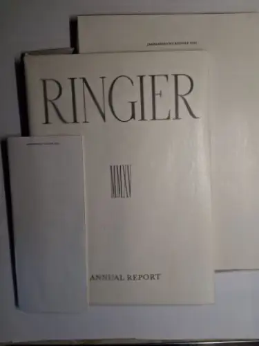 Marten *, Helen, Annik Wetter (Photogr.) and John Morgan (Design): RINGIER JAHRESBERICHT / RINGIER ANNUAL REPORT XV (2015) - (SAUSAGE) A WORK BY HELEN MARTEN *. 