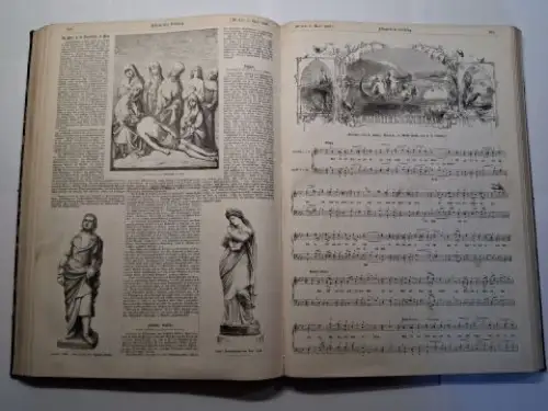 Weber *, Johann Jakob: ILLUSTRIRTE (Illustrierte) ZEITUNG JANUAR 1860 bis JUNI 1860 XXXIV. BAND v. N° 862 bis N° 887. Inkl. Beilage zur Illustrirten Zeitung.. 