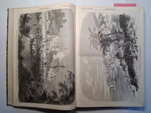 Weber *, Johann Jakob: ILLUSTRIRTE (Illustrierte) ZEITUNG JUNI 1867 bis DEZEMBER 1867 XLVIII. / XLIX. BAND v. N° 1251 bis N° 1278. Inkl. Beilage zur.. 