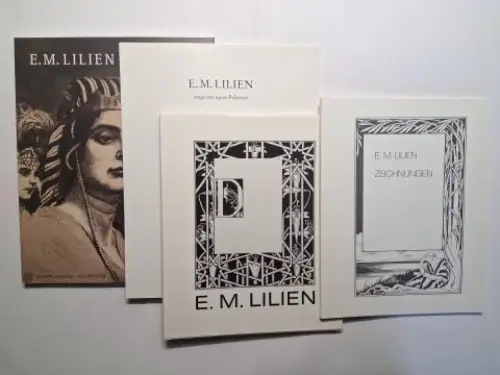 Hasenclever, Michael und E.M. Lilien: KONVOLUT EPHRAIM MOSES LILIEN (1874 1925): 1  Unterwegs im alten Orient   Der Radierer und Lichtzeichner Ephraim Moses.. 