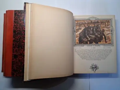 Dubail, General, Marechal Fayolle und  A. Fouqueray / Lucien Jonas: LA GUERRE RACONTÉE PAR NOS GÉNÉRAUX COMMANDANTS DE GROUPE D`ARMÉES. 3 TOMES COMPLETS.. 