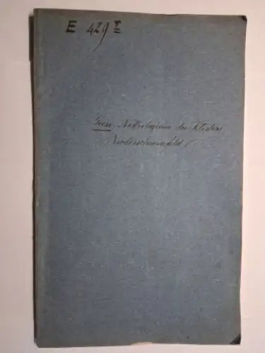 Geiß, Ernest: Necrologium des Klosters Niederschönenfeld. Mitgetheilt von Ernest Geiß, Caplan i k. Militärkrankenhause und Beneficiat bei St. Peter in München. 