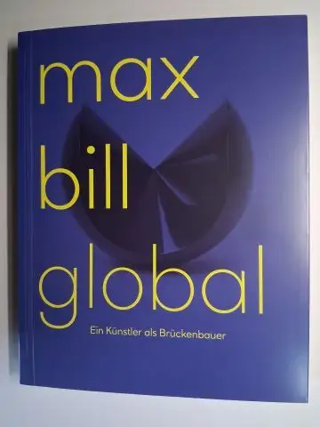 Eggelhöfer, Fabienne, Nina Zimmer und  Myriam Dössegger / Kai-Inga Dost: max bill global. Ein Künstler als Brückenbauer *. Ausstellung im Zentrum Paul Klee, Bern 15. September 2021 - 9. Januar 2022. 