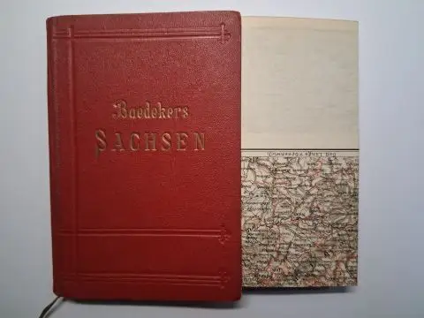 Baedeker, Karl: SACHSEN. HANDBUCH FÜR REISENDE von KARL BAEDEKER. 