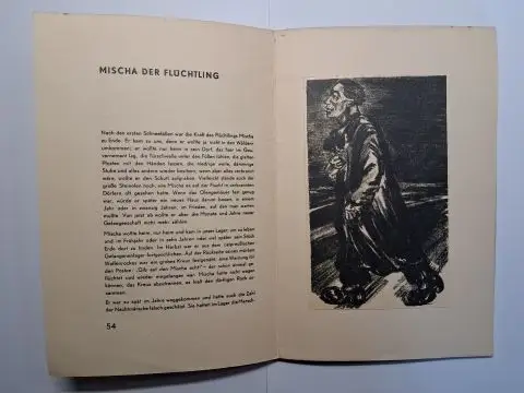 Berger *, Siegfried und Werner Rocco (Illustr.): DIE TAPFEREN FÜSSE. NOVELLEN VON SIEGFRIED BERGER *. MIT SECHS ORIGINALLITHOGRAPHIEN VON WERNER ROCCO. 