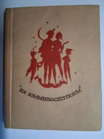 Shakespeare, William, A. W. von Schlegel und Eduard Gaertner: Shakespeare. Ein Sommernachtstraum. Übersetzung von Aug. Wilhelm von Schlegel. Mit Anordnung und Schattenrisse von Eduard Gaertner *. 