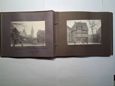 Kiene / Wüster, Familien: PRIVAT-FOTOALBUM BRAUNSCHWEIG und Umgebung um 1905 *. 