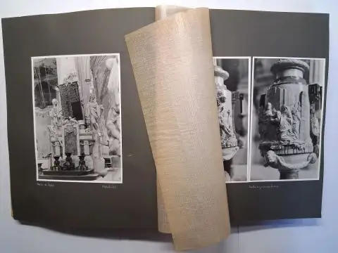 unbekannte Fotograf / Autor: Album mit originalen Schwarzweißfotografien eines Kunsthistorikers über bayerische Kirchen und Klöster im Barock- und Rokokostil (meist.) der Oberschwäbische Barockstraße (1937). 