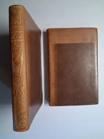 Boccaccio, Giovanni di: GIOVANNI DI BOCCACCIO   DAS DEKAMERON. GANZLEDER AUSGABE. 2 BÄNDE. Neue vollständige Taschenausgabe. Aus dem Italienischen übersetzt von Schaum, durchgesehen und.. 