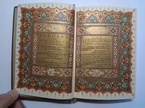 ibn Abdallah, Mohammed und Lazarus Goldschmidt (Übertr.) *: DER KORAN das heißt die Lesung. Die Offenbarungen des Mohammed Ibn Abdullah des Propheten Gottes. Zur Schrift.. 