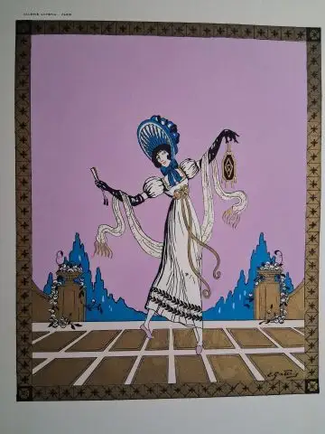 Gallois *, Emile (E.) und Galerie Lutecia (Hrsg.): ÉMILE GALLOIS *. ORIGINAL. LITHOGRAPHIE "Frankreich / Directoire", pochoirkoloriert, im Druck signiert / Lithographie originale coloriée au.. 