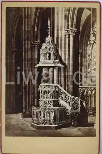 Kanzel im Straßburger Münster