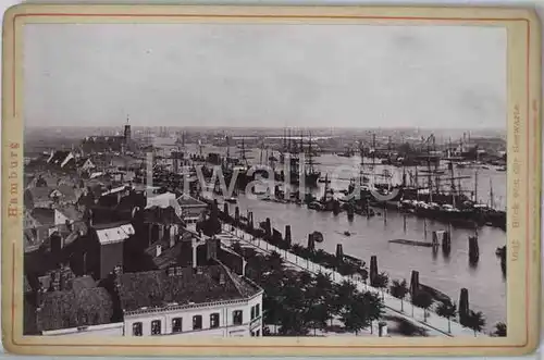 Hamburg-Blick von der Seewarte