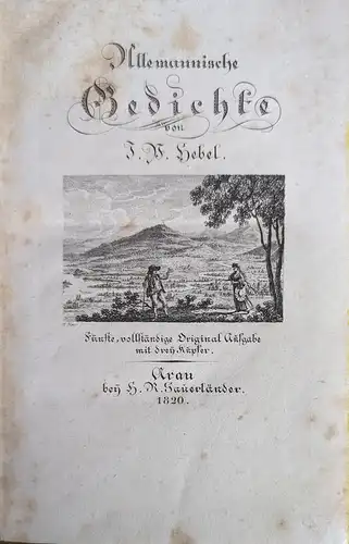 Allemannische Gedichte für Freunde ländlicher Natur und Sitten