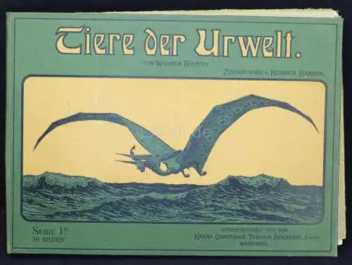 Tiere der Urwelt. Serie 1a