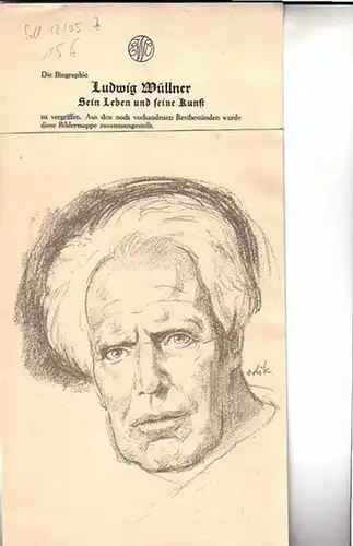 Wüllner, Ludwig (1858-1938). - Ludwig Wüllner. [Franz Ludwig: Ludwig Wüllner. Sein Leben und seine Kunst]. Bildermappe [aus Restbeständen].
