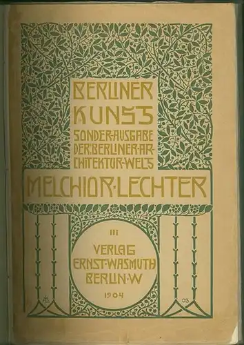 Lechter, Melchior (1865-1937). - [Maximilian Rapsilber]: Melchior Lechter.