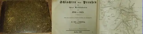 Rothenburg, Fr. Rud. v.: Die Schlachten der Preußen und ihrer Verbündeten von 1741 bis 1815. Nach allen vorhandenen Quellen bearbeitet und herausgegeben.