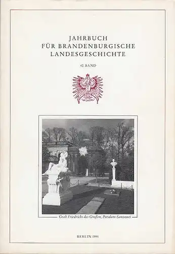 Jahrbuch für Brandenburgische Landesgeschichte. - Felix Escher / Lorenz Friedrich / Dr. Heinz Gebhardt / Eckart Henning / Martin Henning / Gerhard Küchler / Wolfgang...