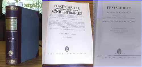 Fortschritte auf dem Gebiet der Röntgenstrahlung. - Heinrich Albers-Schönberg (Begr.), Rudolf Grashey-Köln ; Baensch, W. ; Haenisch, F. ; Schinz, H. R. (Hrsg.): Fortschritte auf...