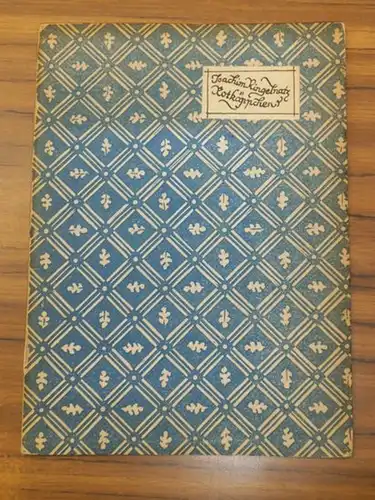 Ringelnatz, Joachim [d.i. Hans Bötticher]: Kuttel Daddeldu erzählt seinen Kindern das Märchen vom Rotkäppchen und zeichnet ihnen sogar was dazu. Faksimile.