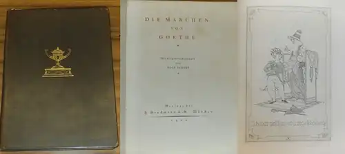 Goethe, Johann Wolfgang von / Rolf Schott: Die Märchen von Goethe. Mit 12 Originalradierungen - sämtlich voll signiert- von Rolf Schott.